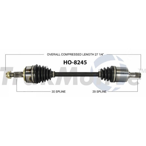 Surtrack Axle Cv Axle Shaft, Ho-8245 HO-8245 - main